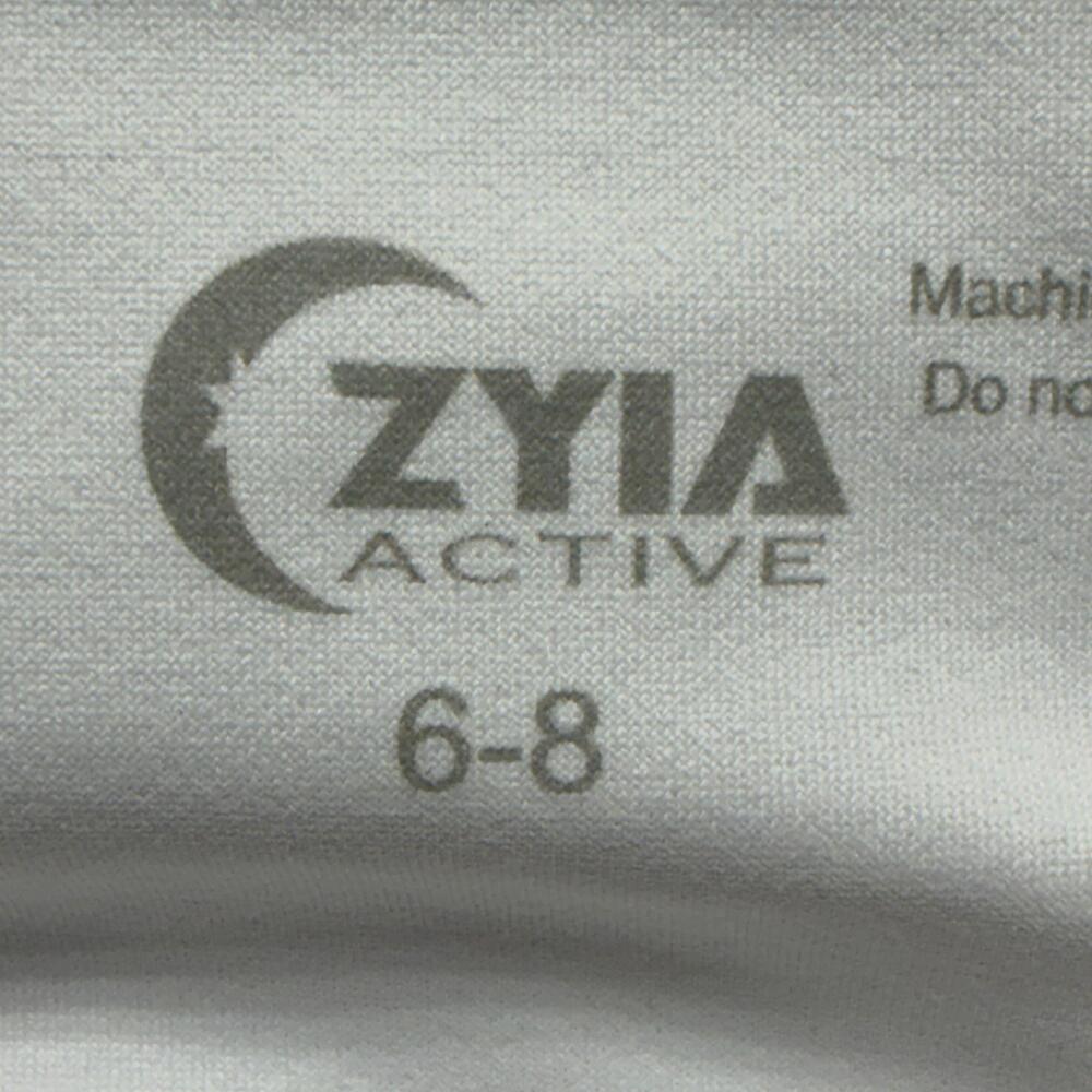 ZYIA Active Leggings Teens 6-8 White Gold Spotted Ankle Athletic Yoga Workout - Picture 7 of 11
